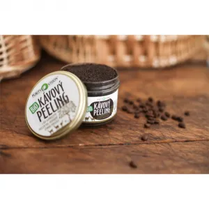 Purity Vision Raw kávový telový peeling 175 g