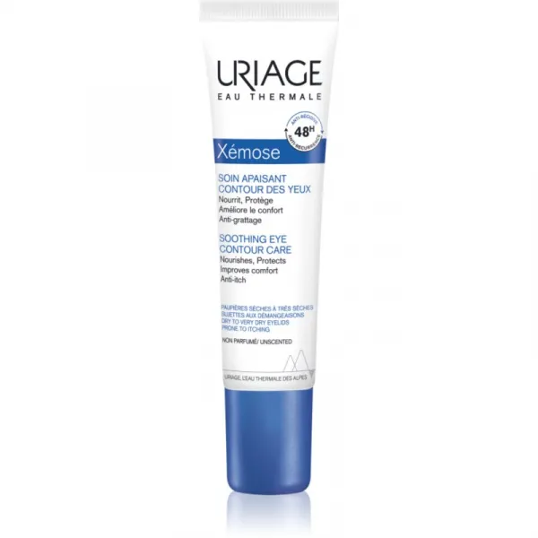 Uriage Xemose C8+ Soothing Nourishing Palpebral Care upokojujúci očný krém pre suchú až atopickú pleť 15 ml