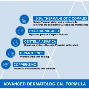 Uriage Bariéderm Cica Daily Gel-Cream regeneračný a hydratačný gél pre oslabenú pleť 40 ml