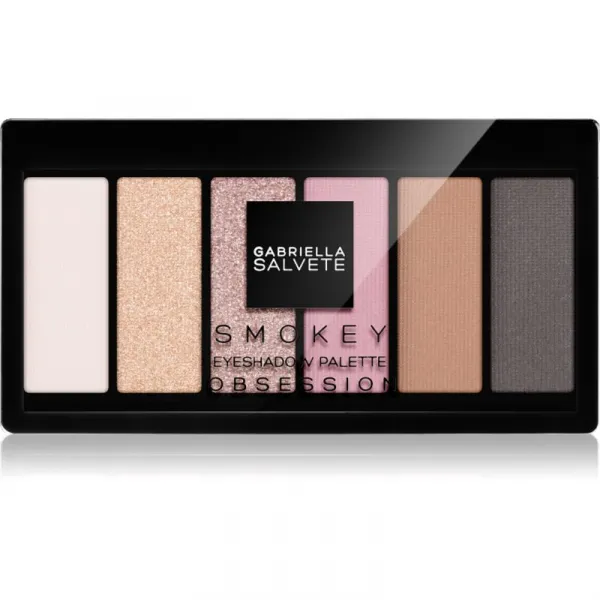 Gabriella Salvete Eyeshadow 6 Shades Palette paletka očných tieňov odtieň You are in Love 12 g