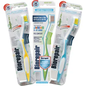 Biorepair Junior Medium/Soft zubná kefka pre deti 6-12 1 ks