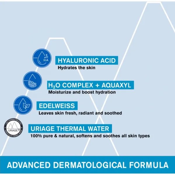 Uriage Eau Thermale Water Sleeping Mask intenzívne hydratačná pleťová maska na noc 50 ml