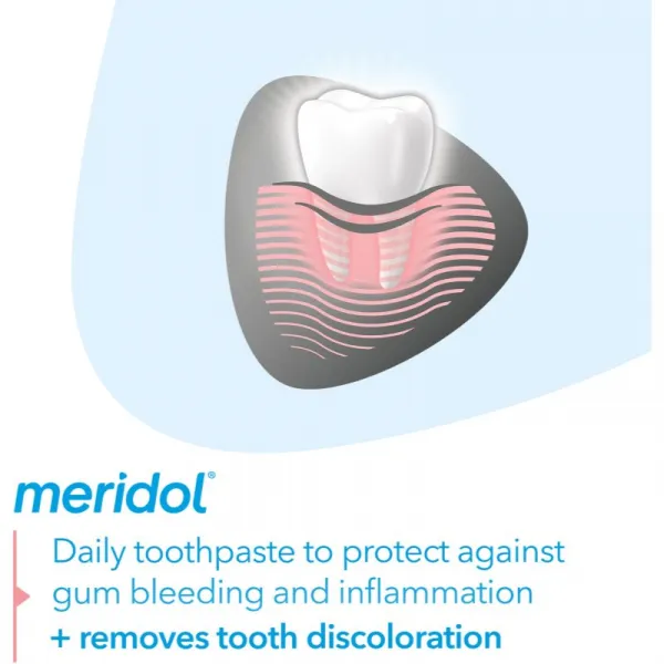 Meridol Gum Protection Whitening bieliaca zubná pasta 3 x 75 ml