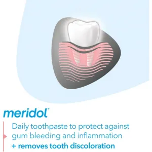 Meridol Gum Protection Whitening bieliaca zubná pasta 3 x 75 ml
