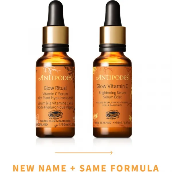 Antipodes Glow Vitamin C rozjasňujúce sérum proti prvým známkam starnutia pleti 30 ml