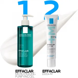 La Roche-Posay Effaclar čistiaci peelingový gél pre mastnú a problematickú pleť 400 ml