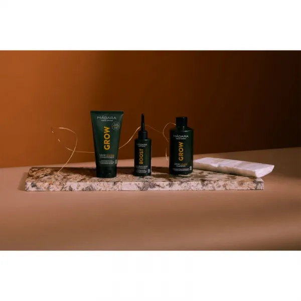 Mádara Grow šampón pre objem jemných vlasov 250 ml