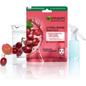Garnier Skin Naturals Hydra Bomb vyhladzujúca plátenná maska 28 g