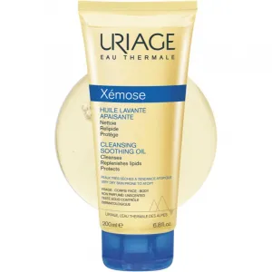 Uriage Xémose Cleansing Soothing Oil upokojujúci čistiaci olej pre citlivú a suchú pleť 200 ml