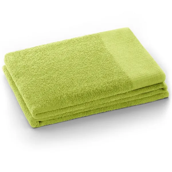 Bavlnený uterák AmeliaHome AMARI zelený, veľkosť 50x100