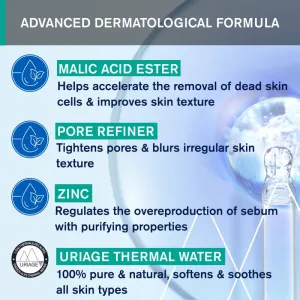 Uriage Hyséac Purifying Peel-Off Mask zlupovacia čistiaca maska na problematickú pleť 50 ml
