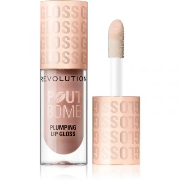 Makeup Revolution Pout Bomb lesk na pery so zväčšujúcim efektom odtieň 4.6 ml