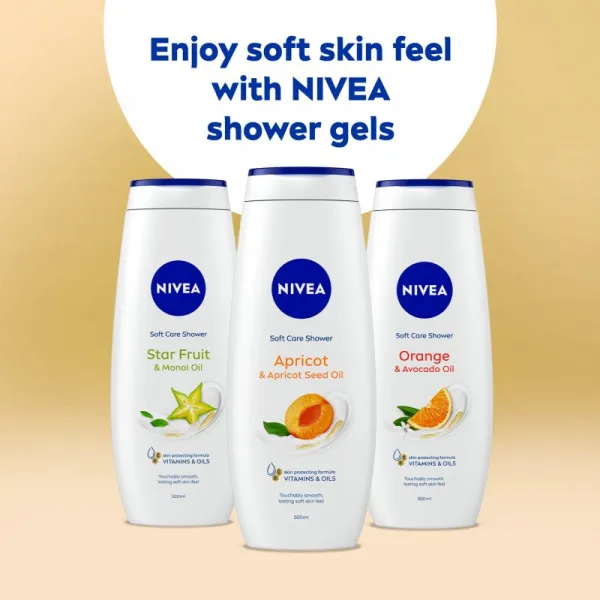 NIVEA Apricot & Apricot Seed Oil 500 ml