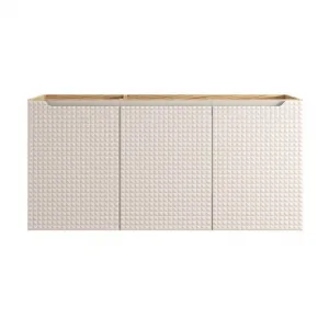 ArtCom Skrinka pod umývadlo LUXOR Beige 82-120-3D | 120 cm s dvierkami