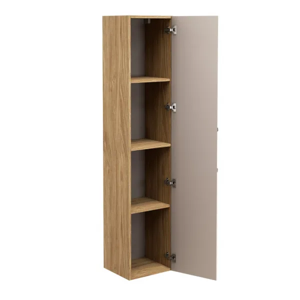 ArtCom Vysoká skrinka do kúpeľne LUXOR Beige 80-01-1D