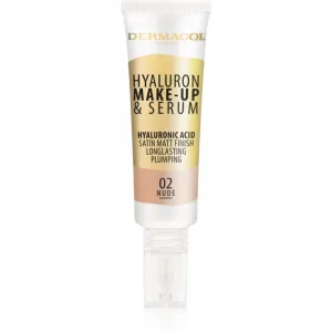 Dermacol Hyaluron ľahký make-up s kyselinou hyalurónovou odtieň 02 Nude 25 g