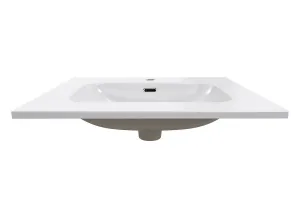 ArtCom Keramické umývadlo FLY 60 | biely lesk 60 cm