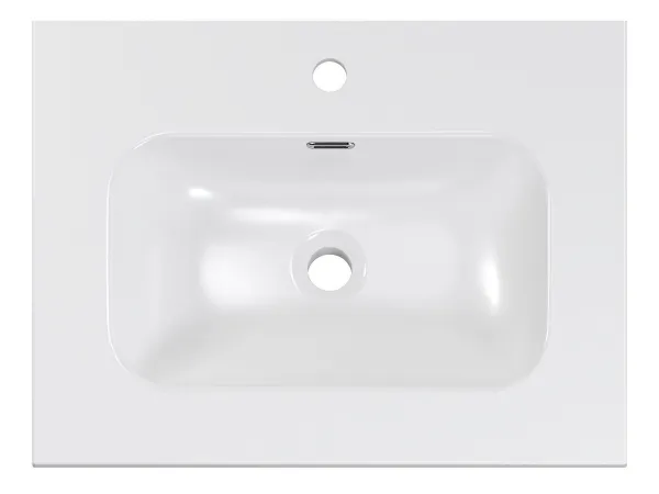 ArtCom Keramické umývadlo FLY 60 | biely lesk 60 cm