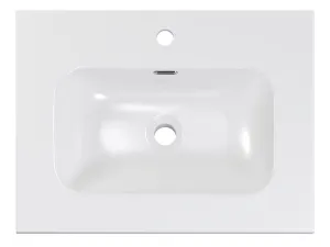 ArtCom Keramické umývadlo FLY 60 | biely lesk 60 cm