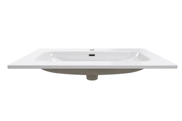 ArtCom Keramické umývadlo FLY 80 | biely lesk 80 cm