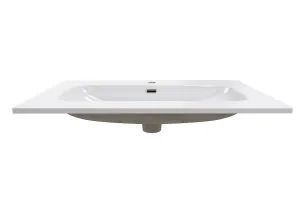 ArtCom Keramické umývadlo FLY 80 | biely lesk 80 cm