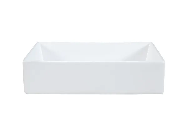 Comad Sada keramického umyvadla na dosku a výpusti Gaja 45 cm biela