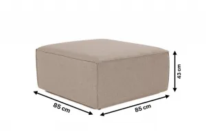 Puf Fora Pouffe - Brown