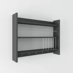 Kuchynská polica Kolin - Anthracite