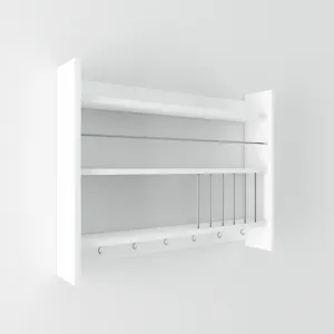 Kalune Design Kuchyňská police KOLIN 85 cm bílá