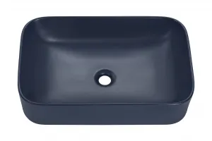Comad Súprava keramického umývadla na dosku a výpuste Kama 60 cm modrá