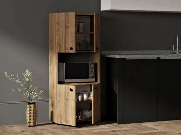 Kalune Design Kuchynská skrinka AYAZ orech