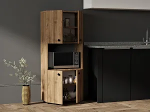 Kalune Design Kuchynská skrinka AYAZ orech
