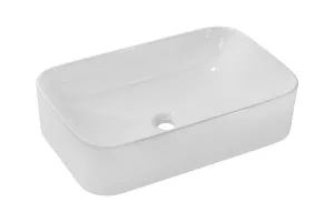 Comad Súprava keramického umývadla na dosku a výpuste Kati 60 cm biela