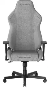 Herná stolička DXRacer DRIFTING sivá, koženka-látka
