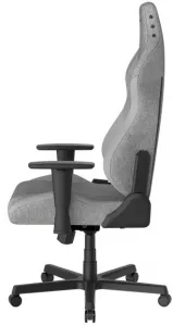 Herná stolička DXRacer DRIFTING sivá, koženka-látka