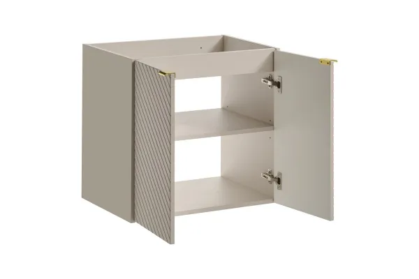ArtCom Skrinka pod umývadlo VIVA Cashmere 82-60-2D | 60 cm s dvierkami