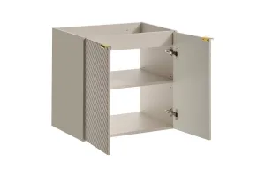 ArtCom Skrinka pod umývadlo VIVA Cashmere 82-60-2D | 60 cm s dvierkami