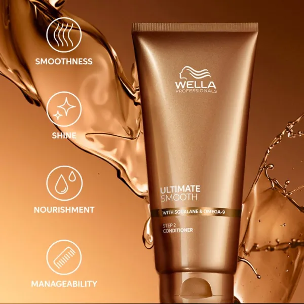 Wella Professionals Ultimate Smooth Conditioner vyživujúci kondicionér na lesk a hebkosť vlasov 200 ml