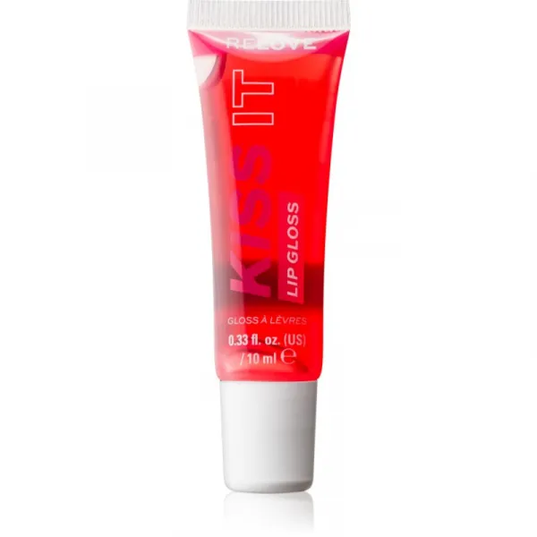 Revolution Relove Kiss It hydratačný lesk na pery odtieň Peach 10 ml