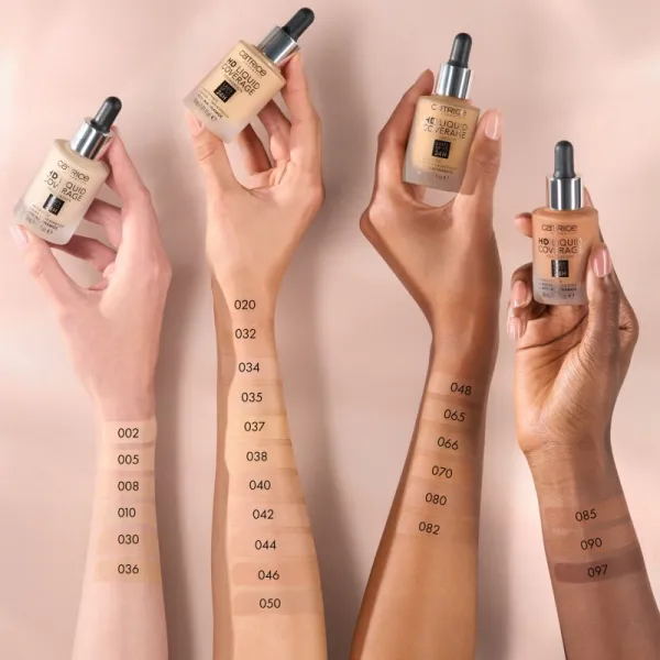 Catrice HD Liquid Coverage make-up odtieň 082 Warm Caramel 30 ml
