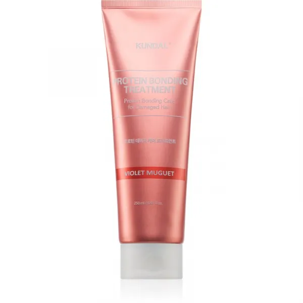 KUNDAL Protein Bonding Care Treatment komplexná starostlivosť pre suché a poškodené vlasy s vôňou Violet Muguet 250 ml
