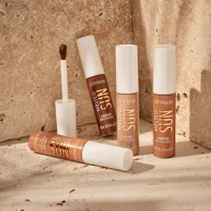Catrice Melted Sun tekutý bronzer s matným efektom odtieň 015 Sunkissed 10 ml