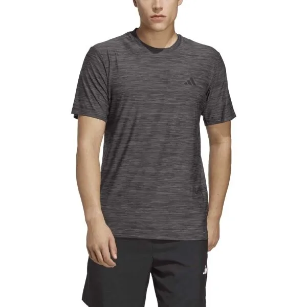adidas TR-ES STRETCH T Pánske športové tričko, čierna, veľkosť