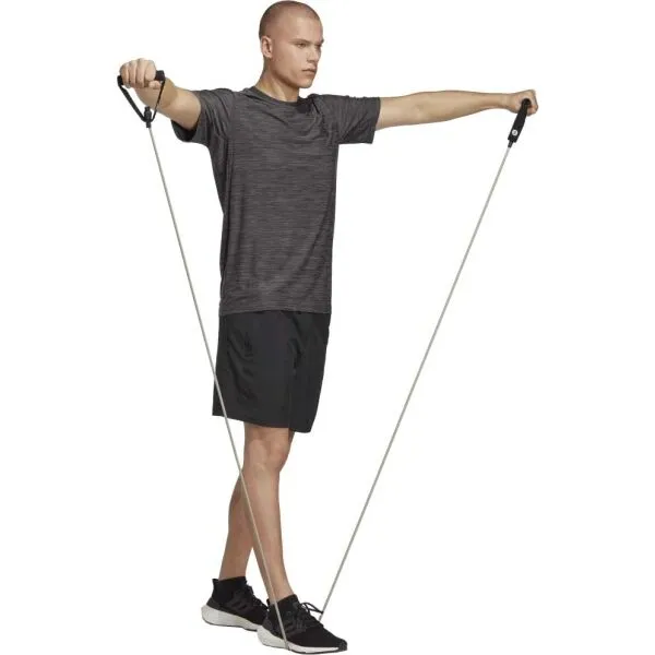 adidas TR-ES STRETCH T Pánske športové tričko, čierna, veľkosť