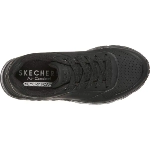 Skechers UNO LITE DELODOX Chlapčenská vychádzková obuv, čierna, veľkosť