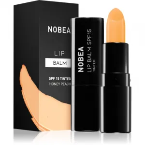 NOBEA Day-to-Day Lip Balm SPF 15 Tinted balzam na pery SPF 15 #L01 Honey Peach 4 g