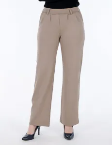 Dámske  nohavice LEMA Farba: Bežová, Veľkosť: XL