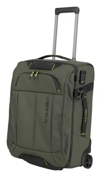 Cestovná taška na kolieskach Travelite Briize Wheeled duffle S Khaki