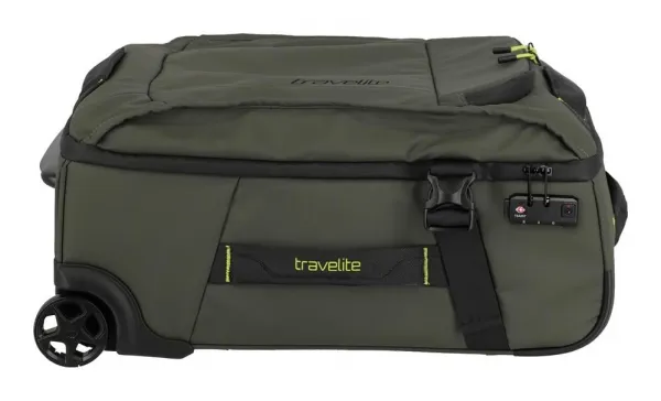 Cestovná taška na kolieskach Travelite Briize Wheeled duffle S Khaki