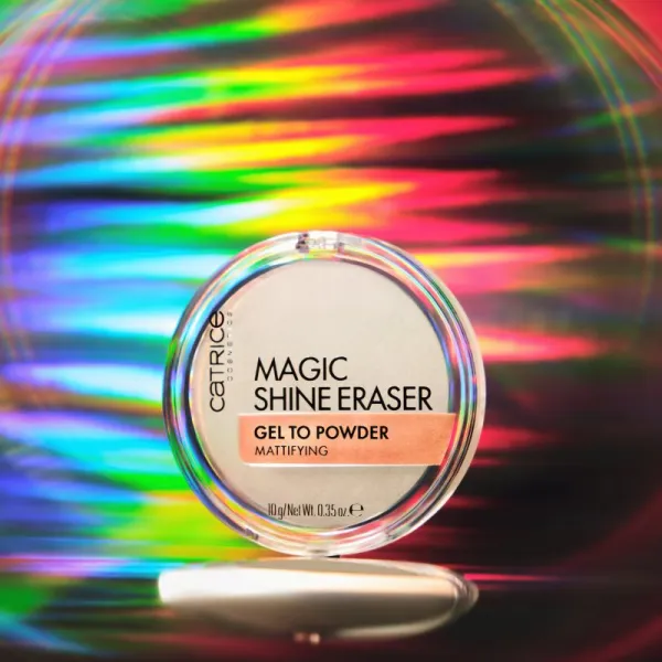 Catrice Magic Shine Eraser Gel To Powder zmatňujúci púder s gélovou textúrou odtieň 010 Camera Ready 10 g